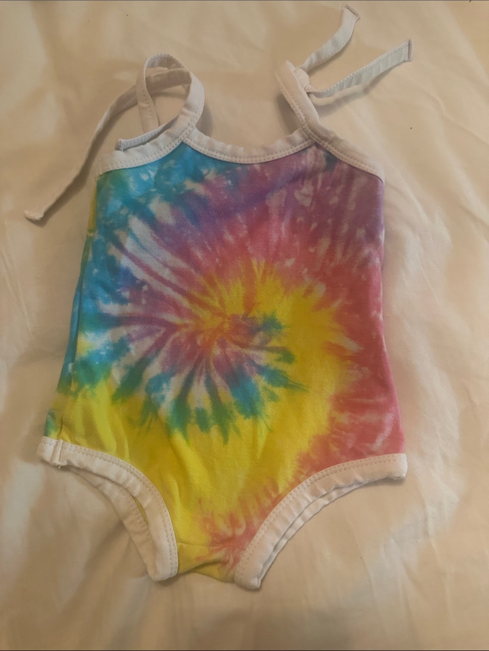 Nu Natives  Tie-Dye One-Piece Bodysuit - Multicolor